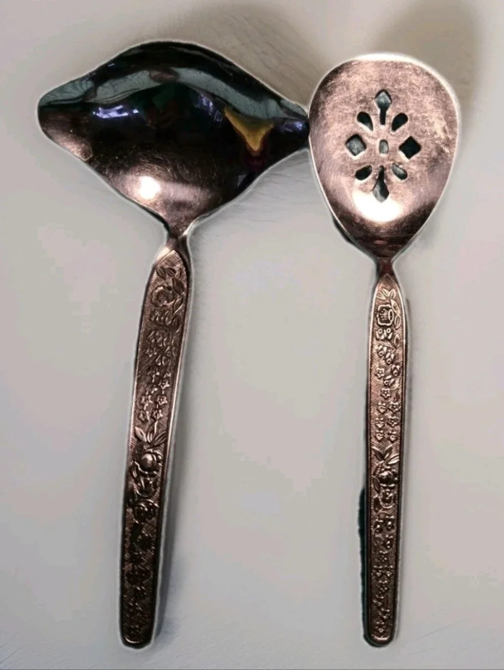 Vintage National Stainless Servia Sevita Gravy & Candy Nut Serving Spoon